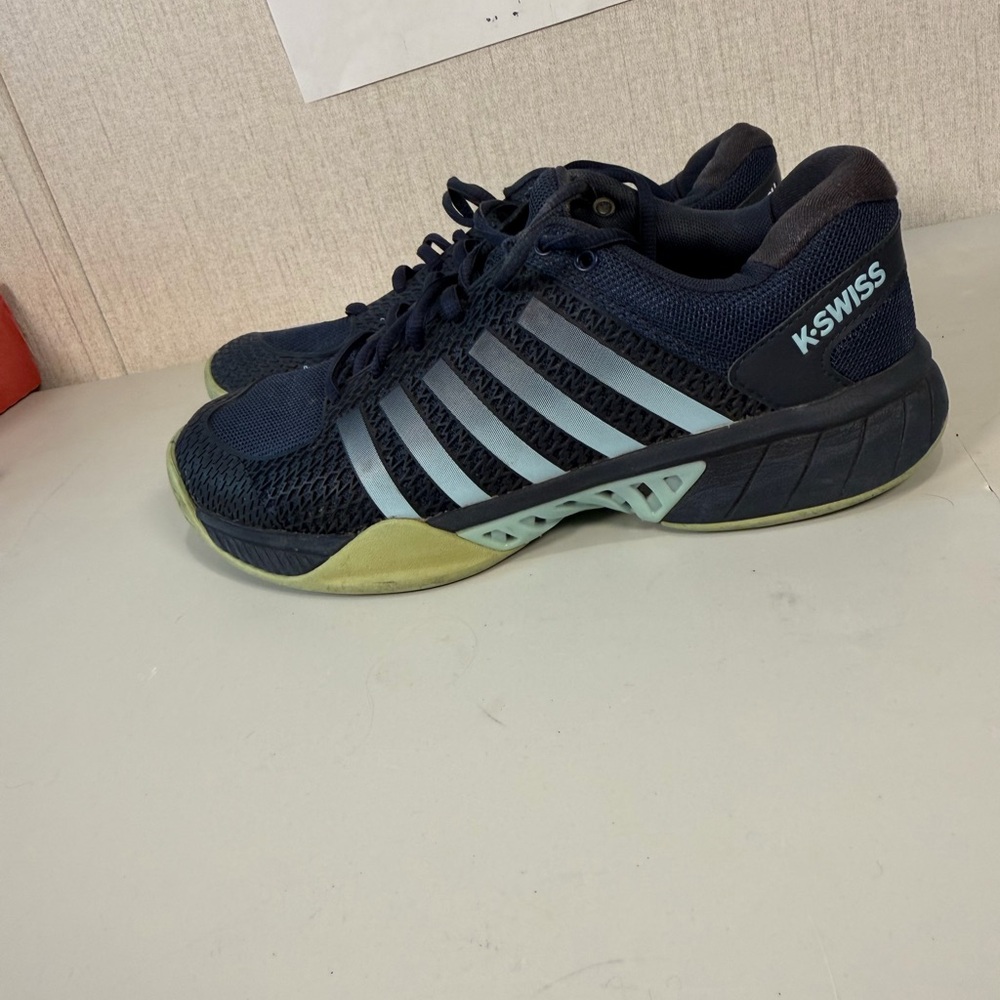 K-Swiss Express Light Pickleball Shoes Womens Size 9 Navy Light Blue 96563-475